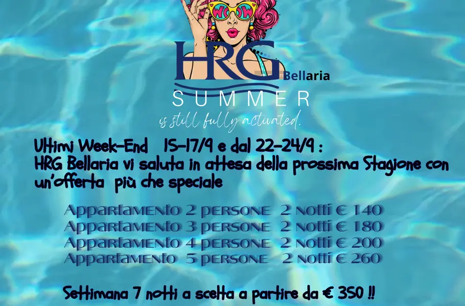 HRG  BELLARIA WEEK END